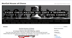 Desktop Screenshot of norcalhouseofchess.com